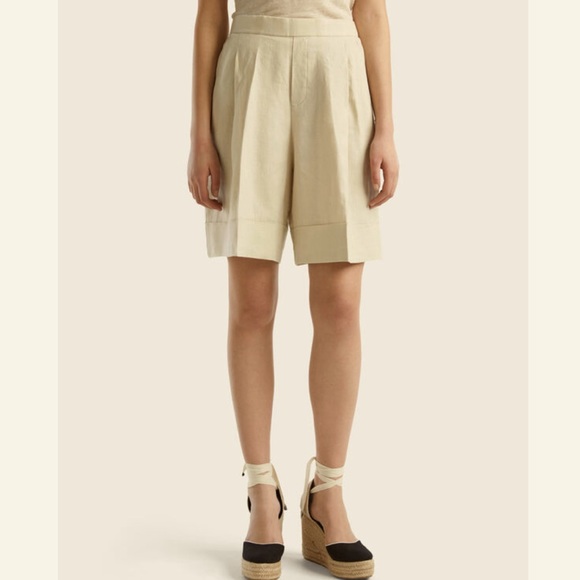 Bermuda Shorts für Damen in Grün - YULIUS